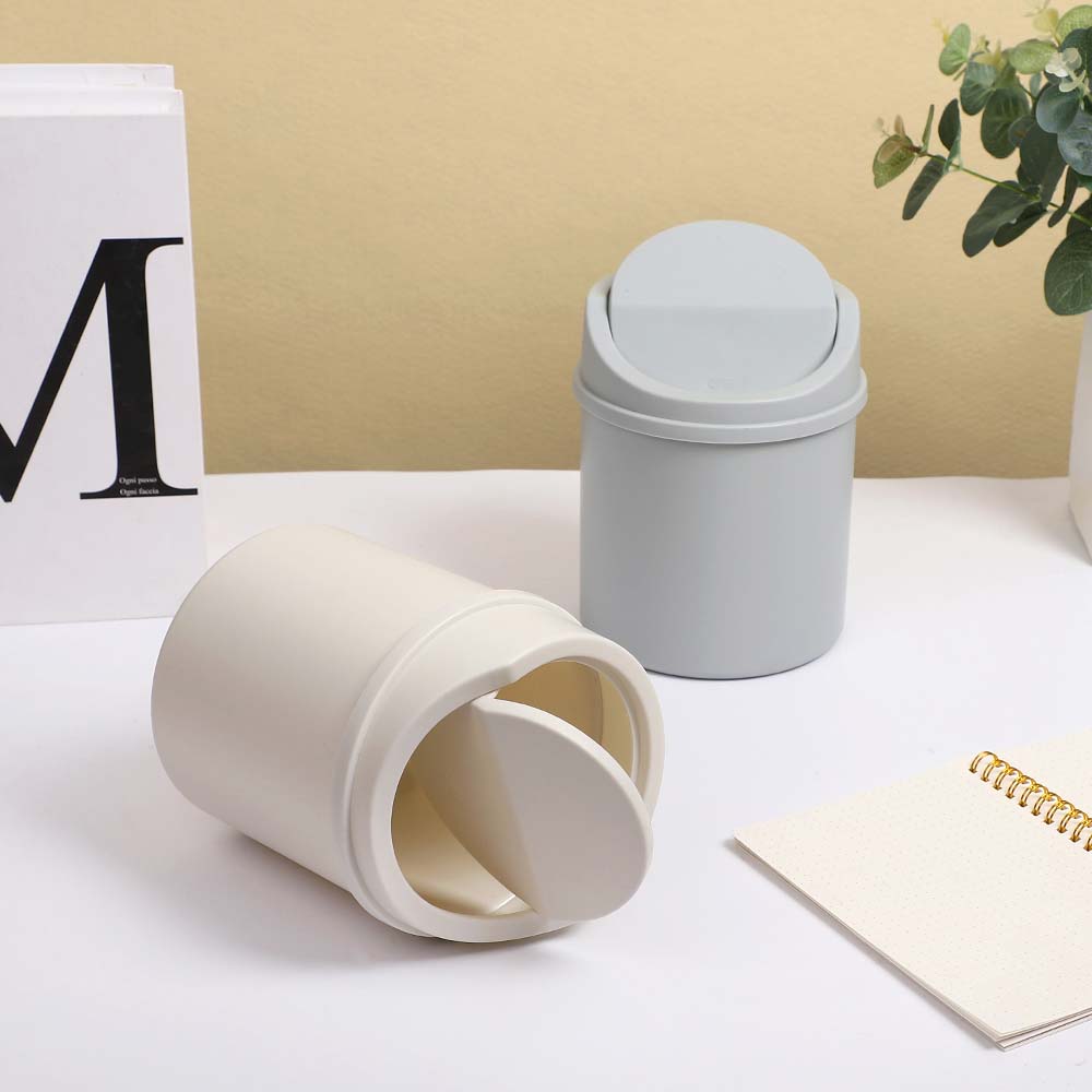 Office Supplies Cleaning Tools Garbage Disposal Storage Basket Trash Can Desktop Dustbin Waste Bin