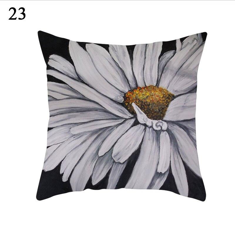 Daisy Cushion Cover Car Decoration Sofa Pillow Cover Home Goods Pillow Cover Pillow Cover Pillow Cover Hot Sale