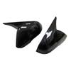 For Hyundai Sonata 2015 2016 2017 2018  ABS Car Rearview Side Mirror Cover Wing Cap Exterior Door Trim Adhesive Sticker