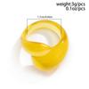 Hars Druppel Ring Meerkleurig Geometrische Vingerring Boho Sieraden Feest Accessoires Dames