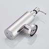 1PC 200ml Shower Bottle Pump 304 Stainless Steel Brushed Chrome Round Squaer Shampoo Dispenser Wall Mounted