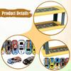 Children's Toy Car Storage Rack Garage for Collectibles 1/64 Diecast Model Easy Assembly