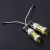Reliable 2pcs H3 80W 16 LED Car Fog Light Bulb Yellow Color for Trucks