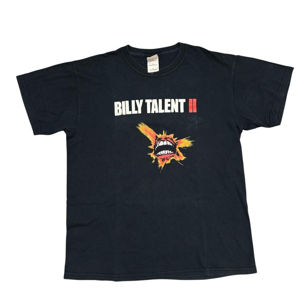 Vintage Billy Talent Shirt Med Y2K Tour Concert Rock Band Tee Sum 41 Papa Roach Unisex T-Shirt L