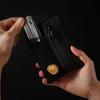 VIPERADE VE18 EDC Pouch for Pocket Organizer Pouch with 3 2 Zipper Velcro and Pouch Men, Slots, Pockets, Pouch, Multi-Tool (Black)