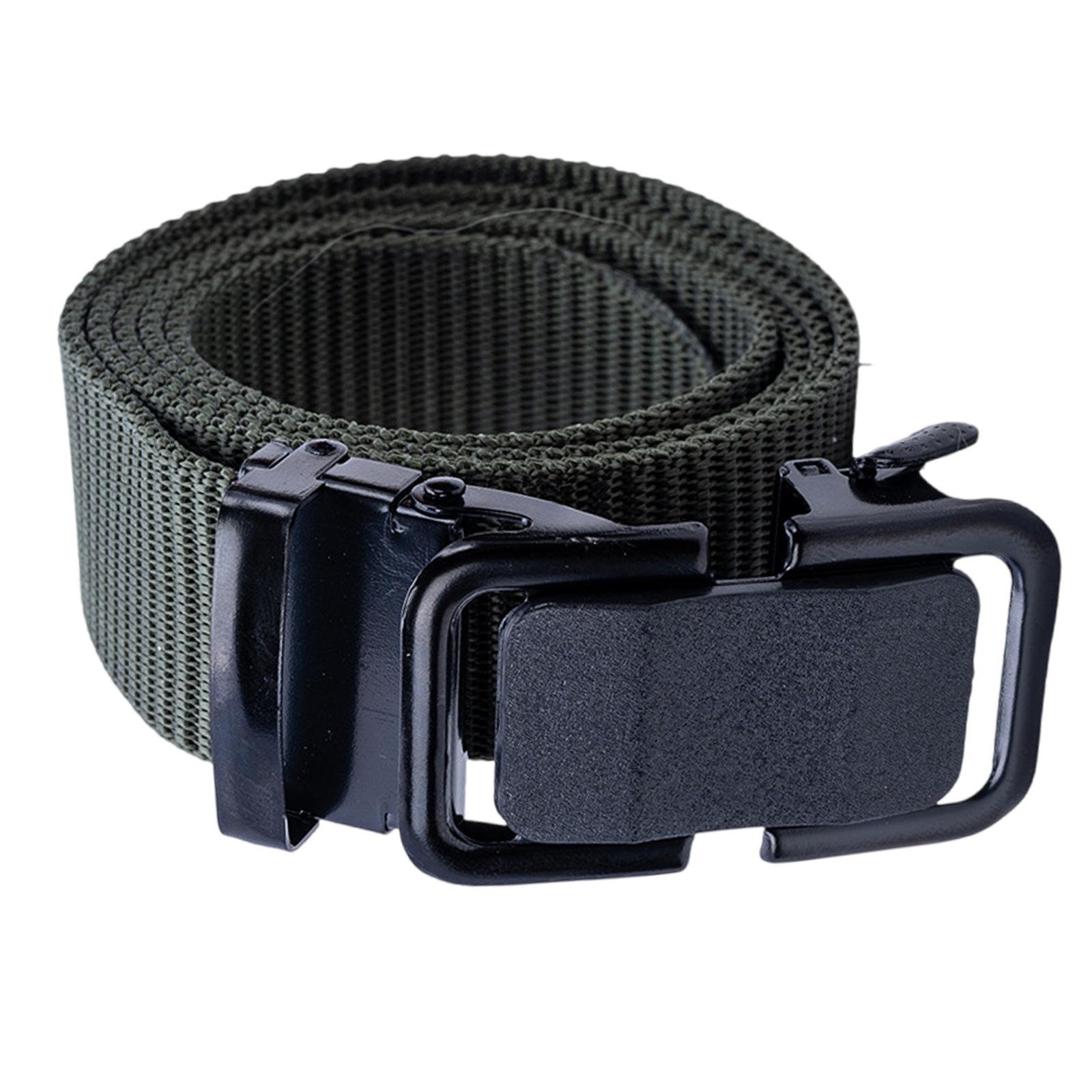 

Men s Tactical Belt 1.5 Inch Nylon Webbing with Quick Release Automatic Buckle for Outdoor Activities and Work армія зелений колір