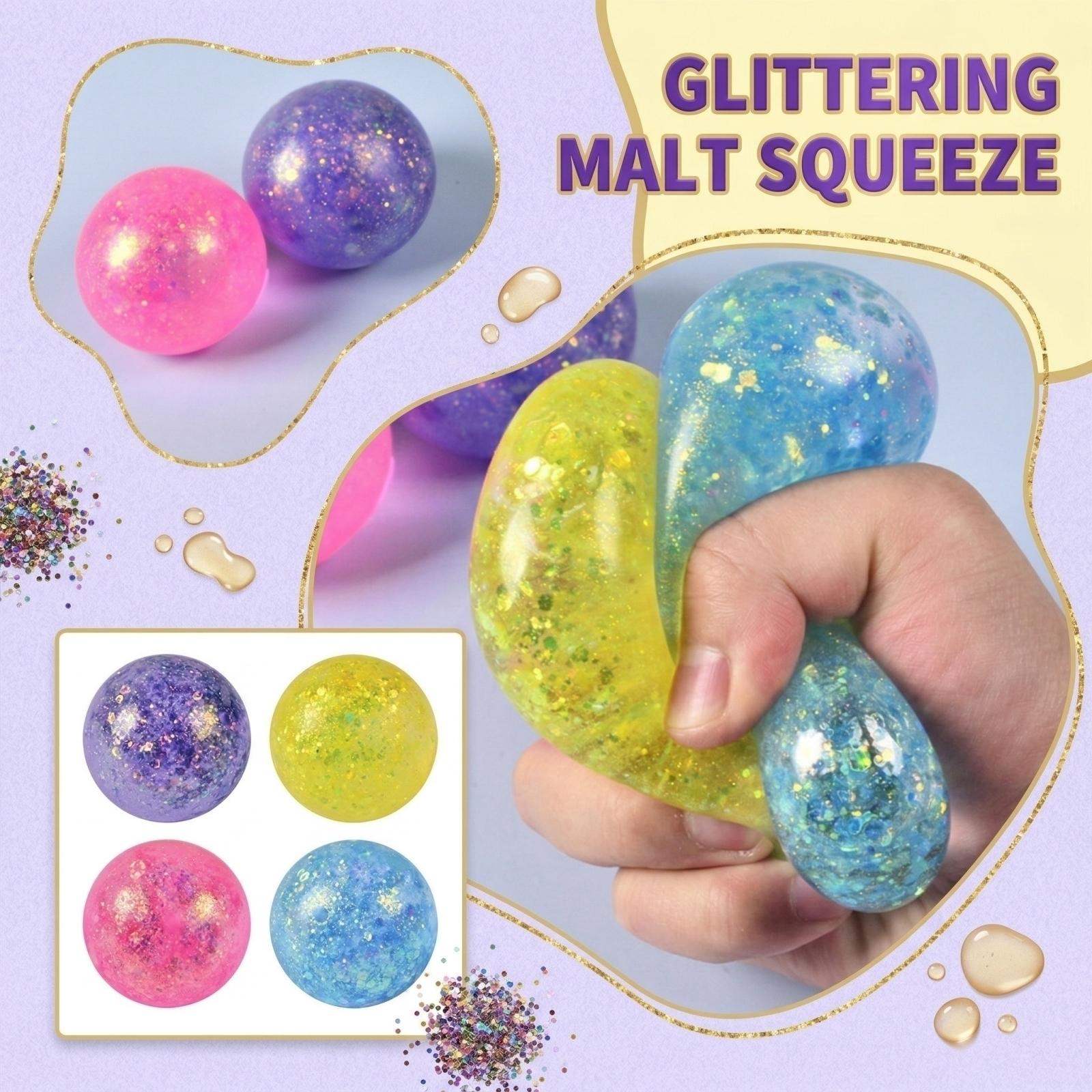 Maltose Pinch Ball Color Pearl Maltose Release Ball Slow Pinch Music One Size