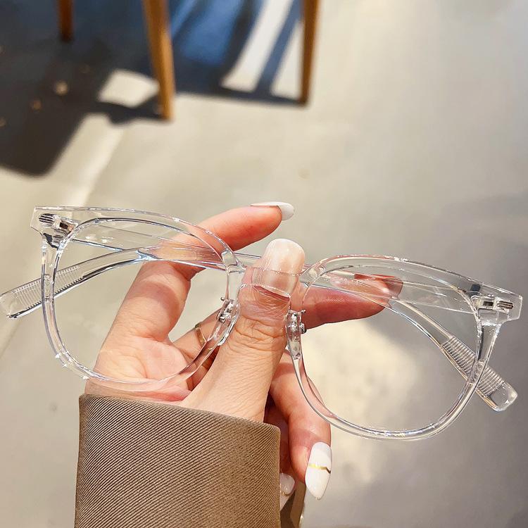 

Rivets Square Anti Blue Light Reading Glasses TR90 Matte Frame Vintage Eyeglasses Optical Prescription Lenses Presbyopia Glasses 0