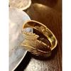 Niche Style Fashion Retro Metal Bracelet Delicate Female Leaves