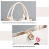 Sac fourre-tout en toile de jute: Sac de courses en jute peint à la main DIY, Lin polyvalent graffiti