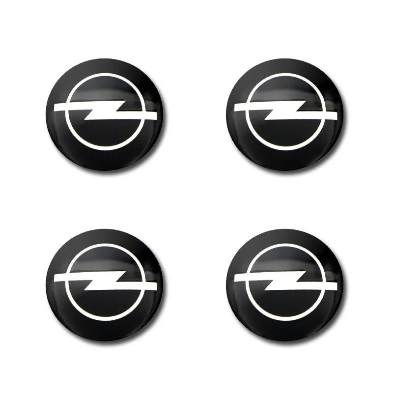 4 Stück 56mm Für Opel Astra j g Insignia Corsa d Vectra c Zafira a Auto Gadgets Auto Radnabenkappe Felgenabdeckung Emblem Aufkleber