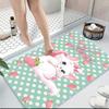 Custom Name Cheshire Cat Hearts Theme Carpet Rug Customizable Soft Washable Anti-Slip Home Living Room Sofa Mats Personalized Rug. 0909416