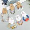 Necklace Packaging Cards 100/200 Pcs Bracelet Display Self-Adhesive Jewelry Selling Card Kraft Paper Tags Keychain Hanging Displays for Chokers