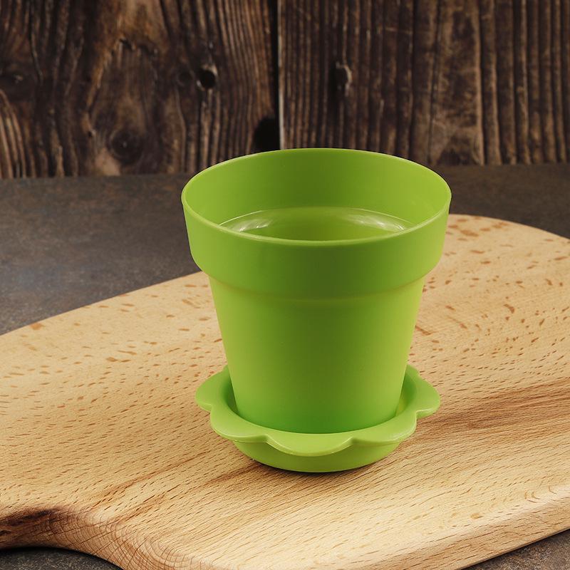 Bonsai Mousse Dessert Cup Wood Crumb Cake Pot for Pudding, Ice Cream, Jelly & Yogurt