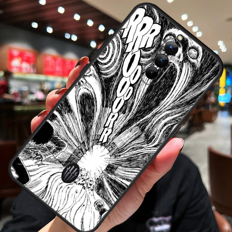 Horror Manga Style Case For ZTE Nubia Red Magic 8S 9S 10S 8 9 10 Pro Plus 6S 7S 6 7 Pro 5G 6R 11 Pro Plus Cover
