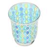 Mosaic Candle Holder Handcrafted Exquisite Windproof Glass Candle Holder Tealight Candle Holder for
