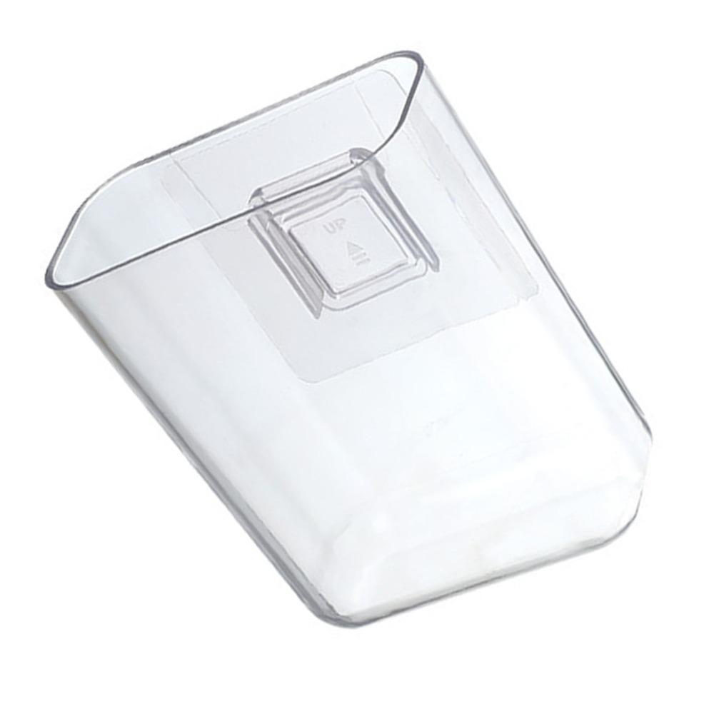 

Transparent Wall Mount Organizer Plastic Wall Mounted Organizer Adhesive Storage Bin Bedroom S