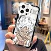 One P-Piece Luffy Zoro Ace Sanji Cover Clear Phone Case For Redmi Note 15 14 13 12 11 11T 11S 10 9 10S 9S 8 Pro Max Plus Case
