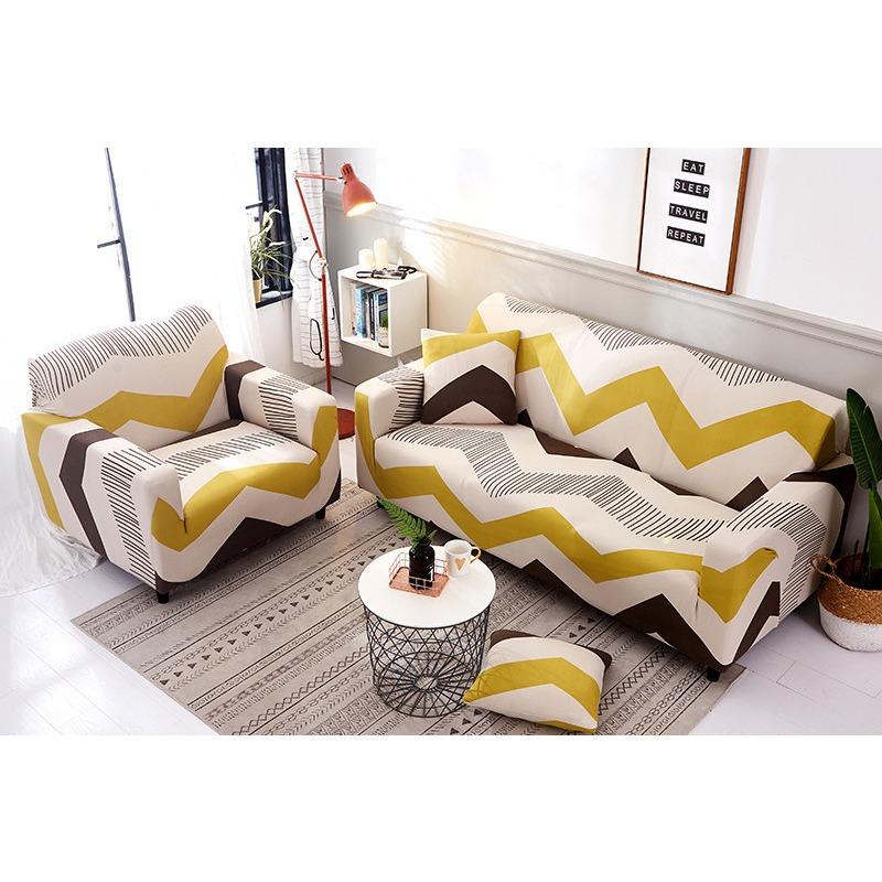 Elastic Sofa Slipcover All-Inclusive Knitted High Elastic Beanbag Cover All-Inclusive Anti-Scratching