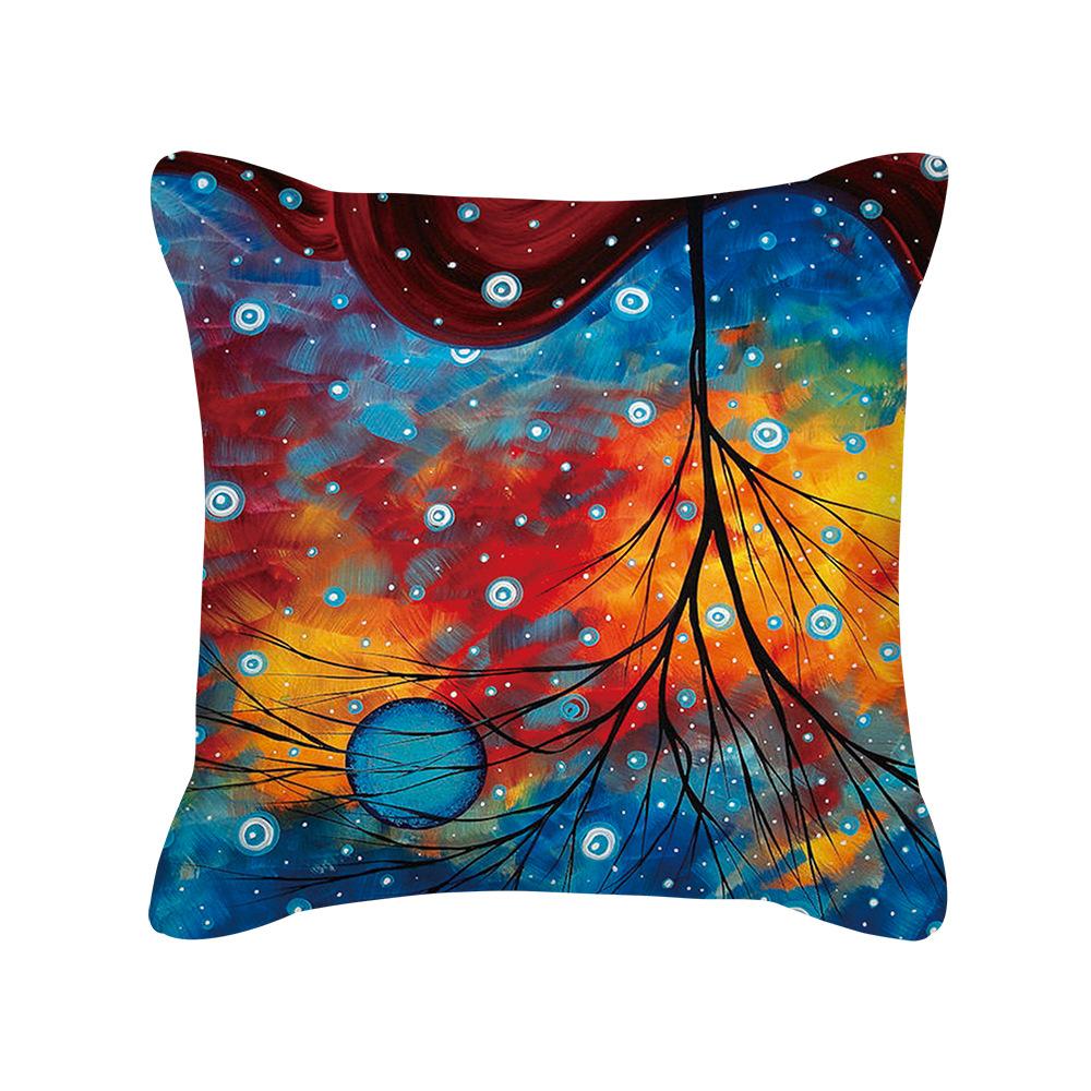 Nordischer Ins Schlichter Stil Kissenbezug Van Gogh Ölgemälde Aquarelldruck Kissenbezug Neues Zuhause