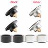 Flushbay Speaker Insulator Alloy Height for Audio Sound Quality Improvement 4-Pack Spikes, + Brass, Adjustable, Speakers, (Black)