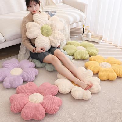 Cartoon Small Daisy Flower Throw Pillow Home Sofa Pillow Cushion Girl Bedroom Bay Window Tatami Futon Cushion