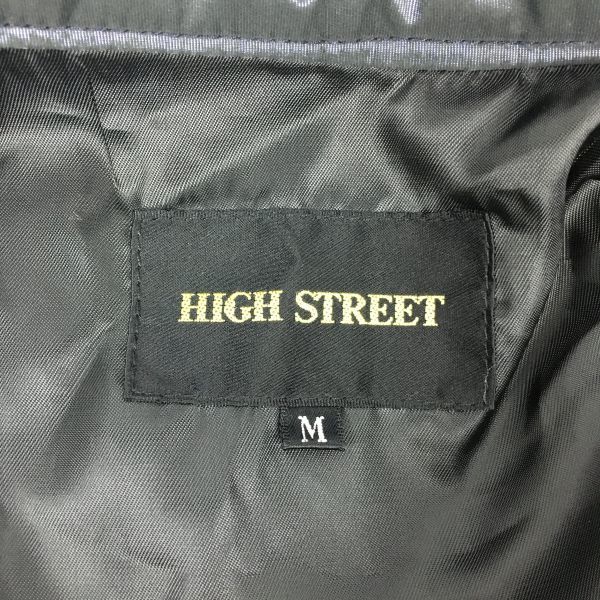 HIGH STREET Padded Blouson Jumper Short Coat Size M Black(USED)