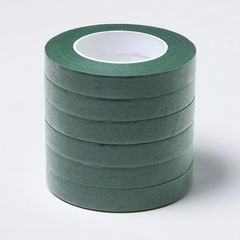 

1,3 см 25 м/рулон 3 рулона зеленой ленты Упаковка для цветов Материал для DIY Вспомогательные средства Высокая липкость Зеленая лента зелёный