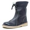 Snow boots winter new European and American large size medium boots large cotton Martin boots