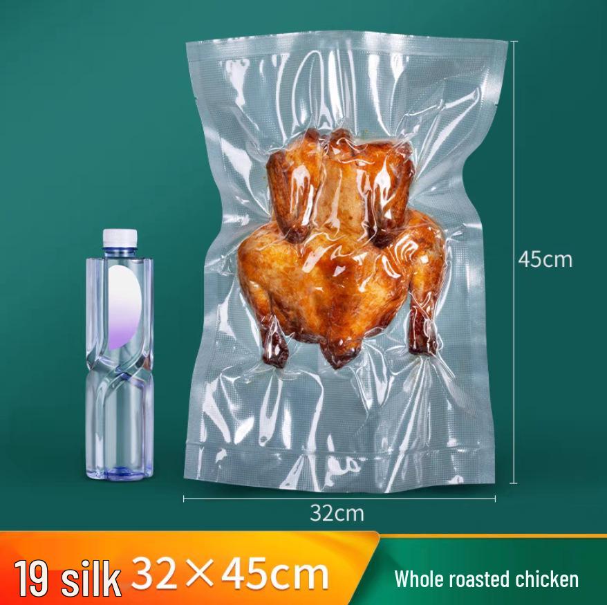 Thickened Transparent Vacuum Food Preservation Bags - Plastic Seal