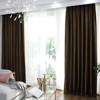 Thickened Italian Fleece Curtain Fabric Hotel Engineering Curtains Fire Retardant Curtains