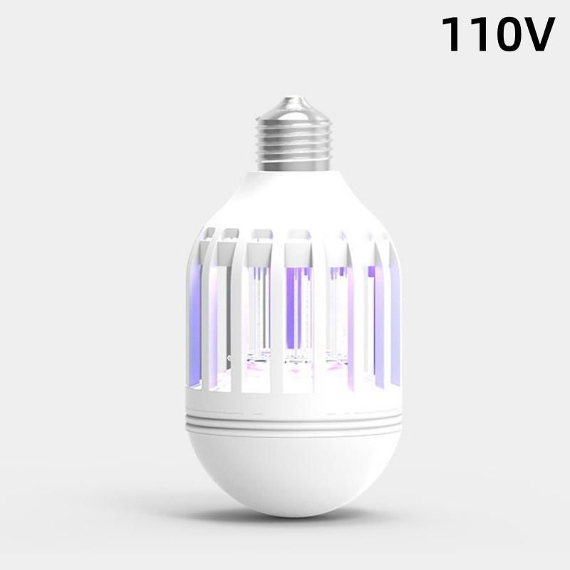 Household Mosquito Killer Bug Zapper LED Light Bulb 2-in-1 Mosquito Repellent Lamp White Bulb