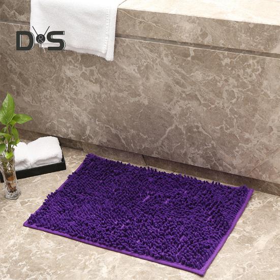 Mata antypoślizgowa dywanik łazienkowy szybko chłonny szybkoschnący dywanik łazienkowy jednolity kolor długie włosy wielofunkcyjny zlew sypialniany dywan kuchenny