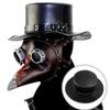 Cappello Retro Cavaliere Medievale Europeo Steampunk in Pelle PU a Cupola Unisex per Accessori Cosplay Essenziale