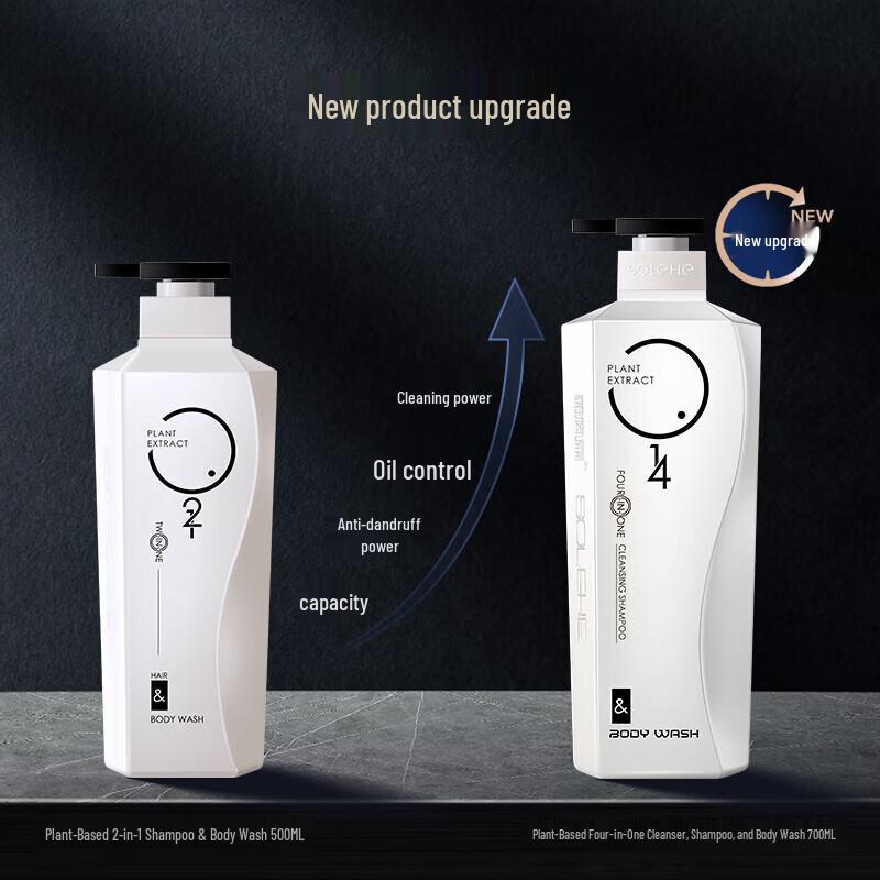 Harmony Plant Extract 4-in-1 Shampoo, Face & Body Wash