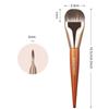 Artificial fiber Liquid Foundation Brush Tongue Shape Cosmetic Brushes Ultra-thin Makeup Brush