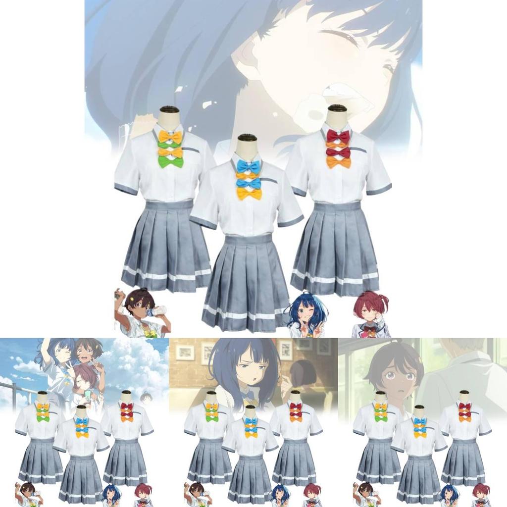 Vibrant Polyester Cosplay Costume Anime-inspired Harajuku Style For Role Play