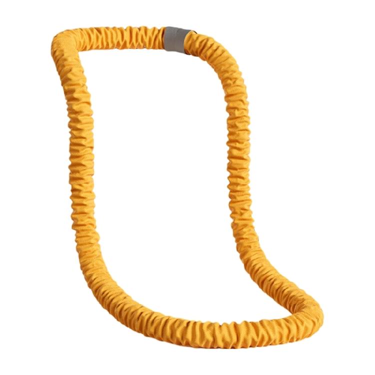 

Easy Carrying Flexible Exercise Hoop Spring Steel Design Fitness Hoop Waist Safe Fitness Tool For Beginners And Expert оранжевый