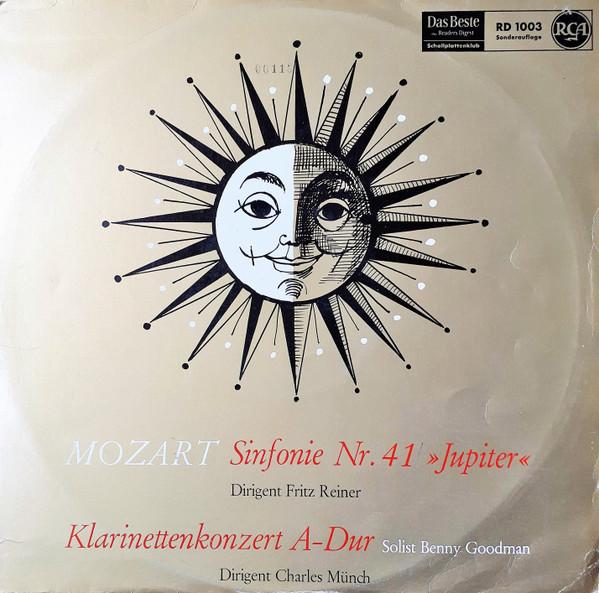 

LP Record MOZART FRITZ REINER BENNY GOODMAN Sinfonie Nr. 41 jupiter Klarine RD1003 RCA Germany Classical Used