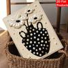 Pearl Painting Art Handmade Black Cat Flower DIY Pearl Decoration Painting