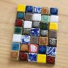 100g DIY Ceramic Mosaic Fragments Shaped Irregular Free Stone Porcelain Pieces Handmade Material Collage Small Tiles Cerd01