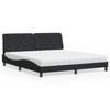 VidaXL Bed with Mattress, Upholstered Bed with Headboard Cushion, Double Bed, Adult Bedroom Interior Bed, 3208672