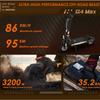 EU Stock KuKirin G4 Max Electric Scooter 2*1600W Motor 60V 35.2Ah Battery 86km/h Speed 95KM Range Off-Road Tire E-scooter