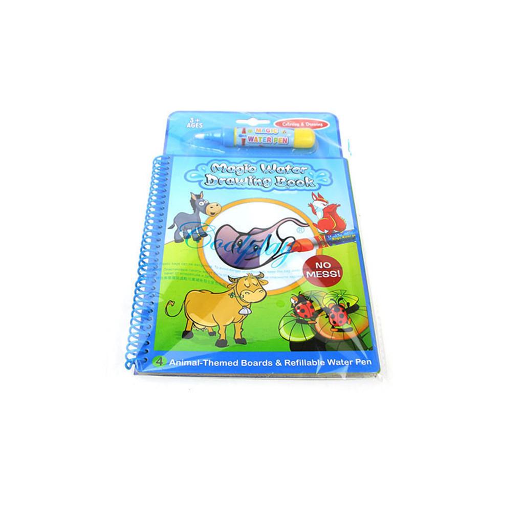 

Sagit Water Album Cartoon Painting Book & Pen - 6 дизайнов!