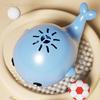 Electric Floating Ball Whale Toy with 2 Balls USB Rechargeable Babies Educational Whale Blowing Suspension Ball Interactive Toy Toddlers Boys Girls