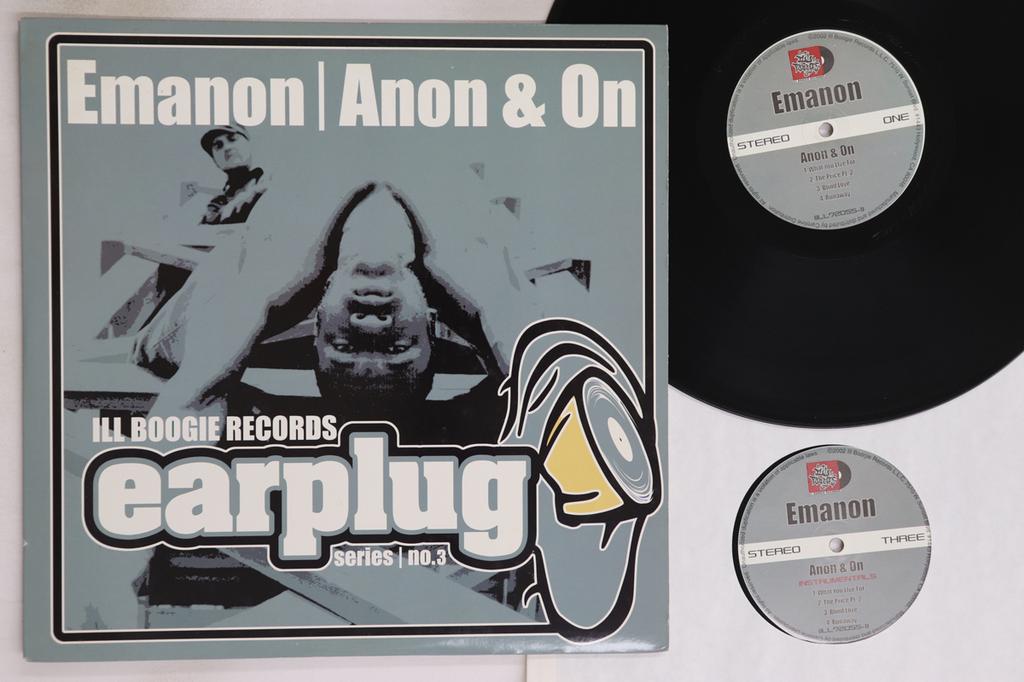 LP Record EMANON - Anon & On ILL720551 ILL BOOGIE 2002 US Rap & Hip-Hop/R&B Used