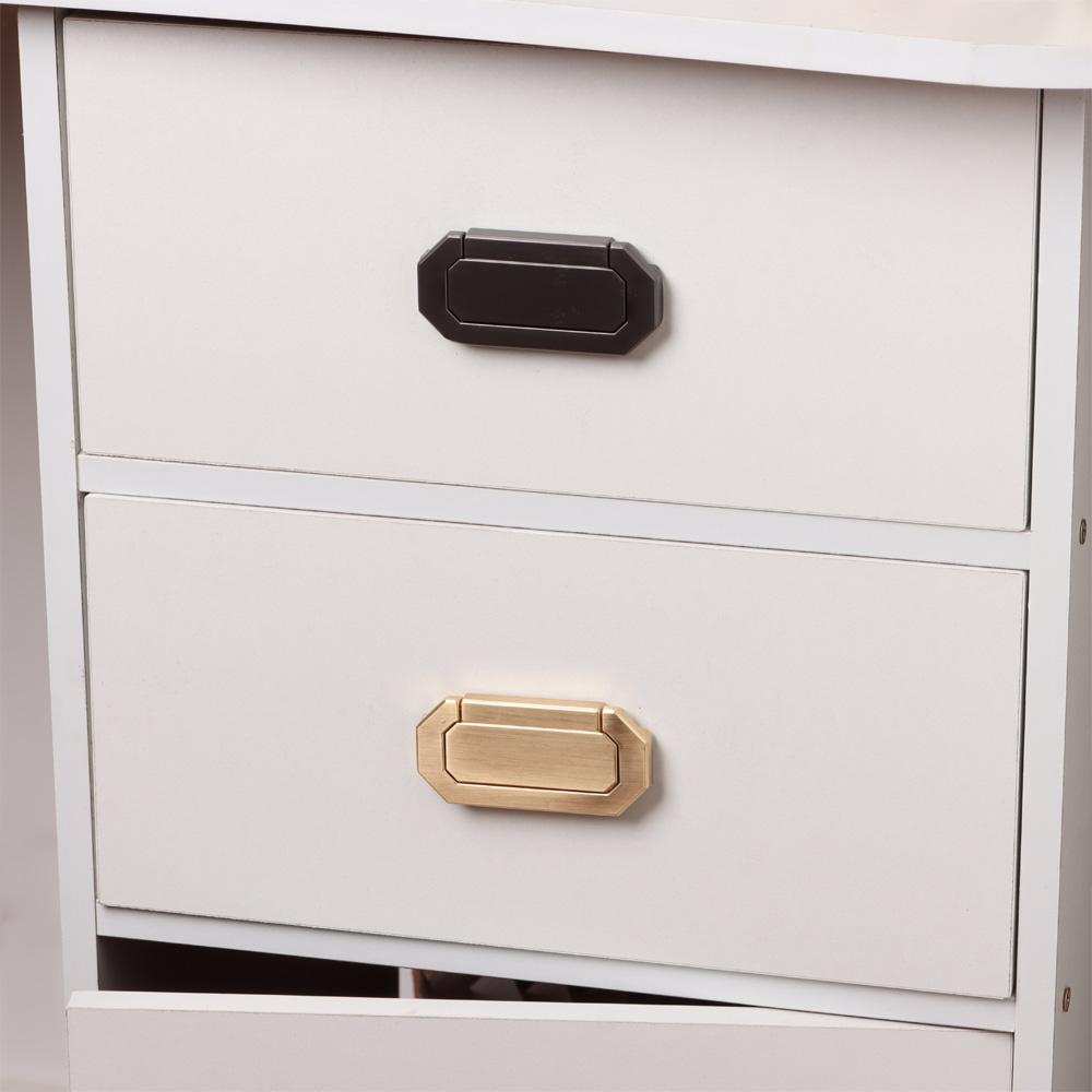 Wardrobe Zinc Alloy Furniture Hardware Door Handle Cupboard Tatami Drawer Pulls Hidden Door Knob