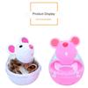 Dispenser Cibo Giocattolo Premi Interattivo Plastica Conveniente Bello Esercizio Allenamento Giocattoli Cibo Tumbler Gatto Topi Divertente Interessante