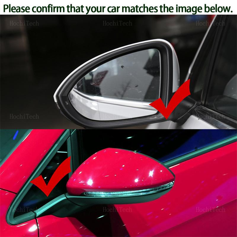 Heating Side Mirror Glass Lens Door Wing Rear View Mirror Glass for Volkswagen VW Golf 7 MK7 / MK7.5 GTI GTD 2012-