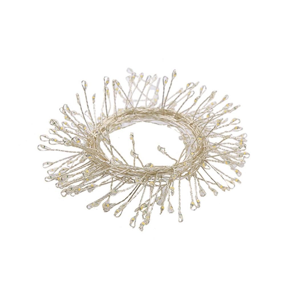 Holiday String Light Warm White 400led Light Plug In Can Connect Indoor And Outdoor Multi Head String Light Wedding Decoration